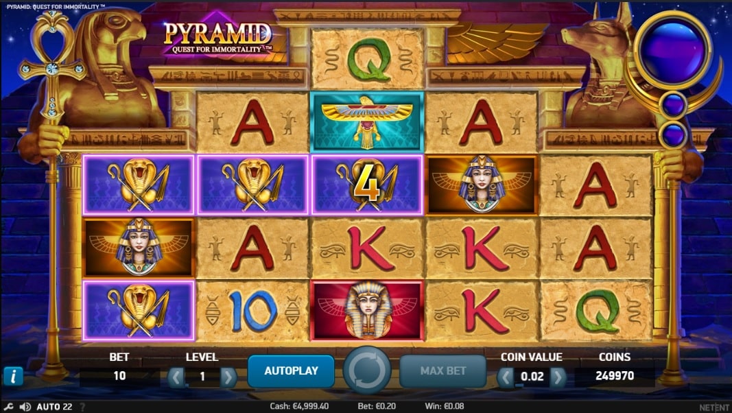 Игровой автомат Pyramid Quest For Immortality