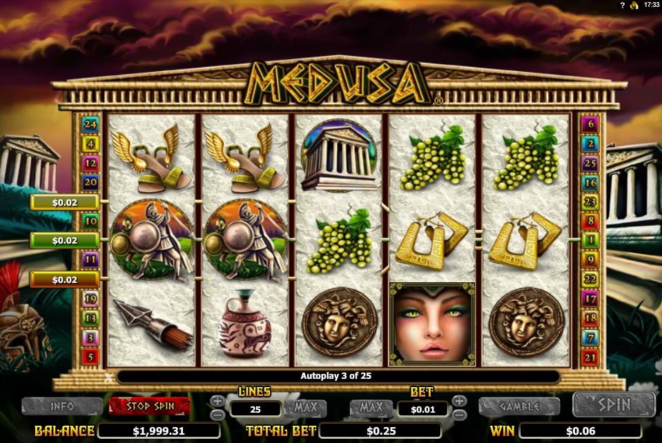 Игровой автомат Medusa