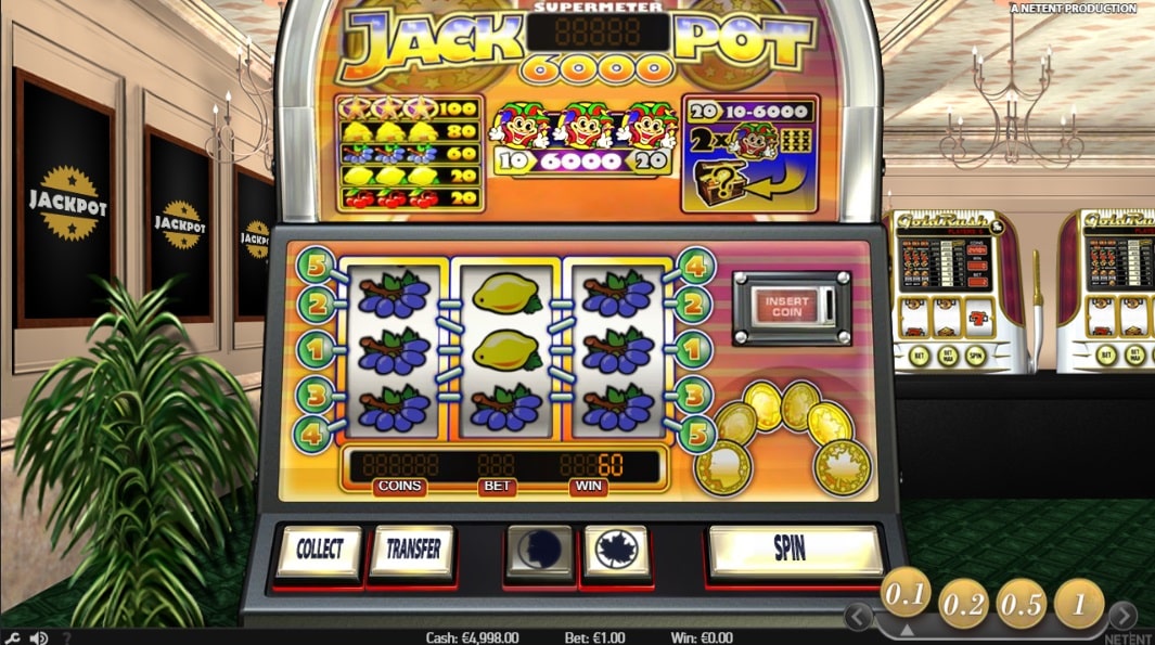 Игровой автомат Jackpot 6000