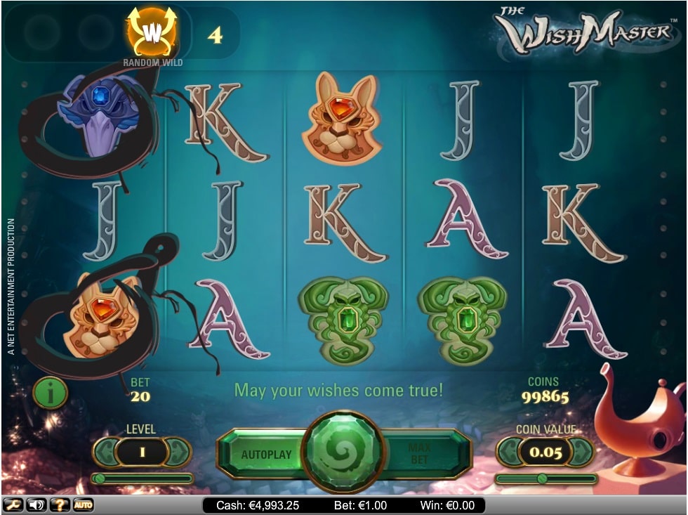 Игровой аппарат Wish Masters