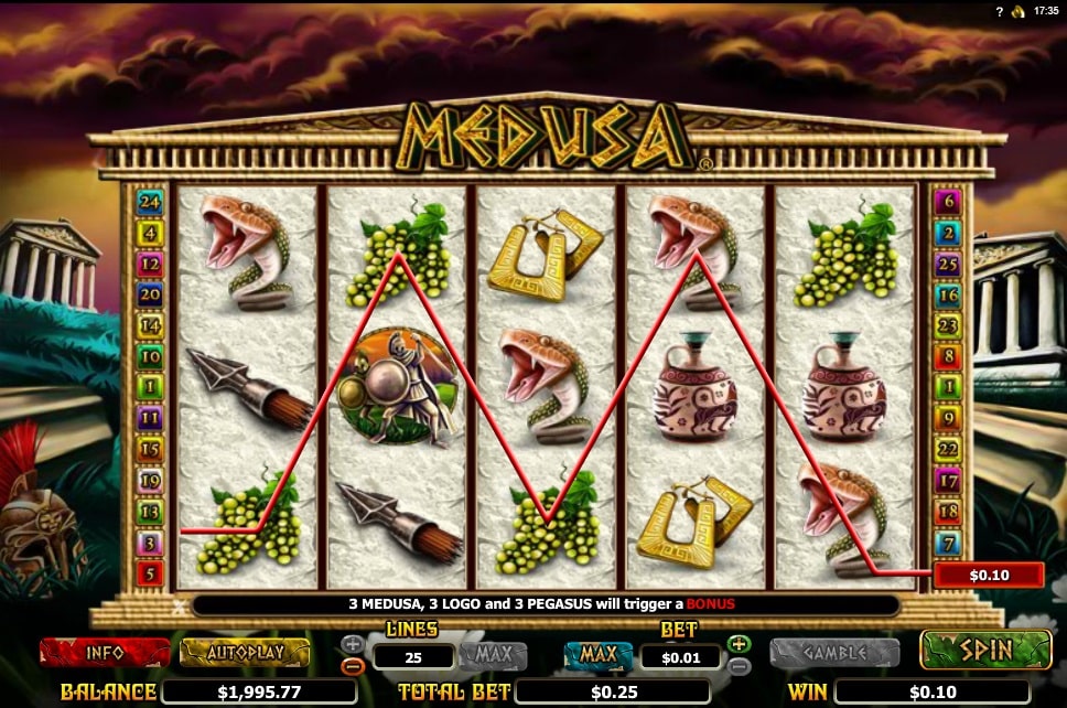Игровой автомат Medusa